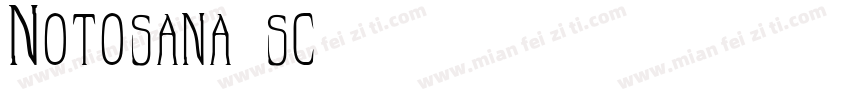 Notosana sc字体转换